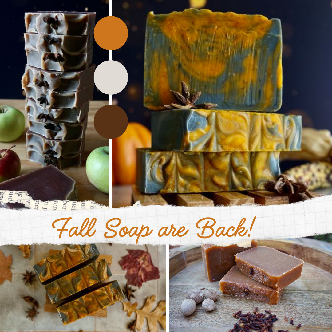 Fall Soaps are Back in Stock!