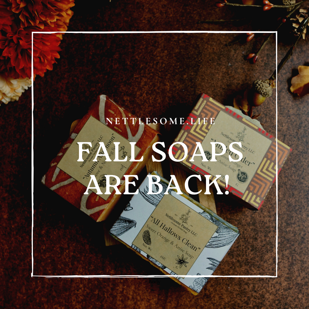 nettlesome pantry fall soap collection