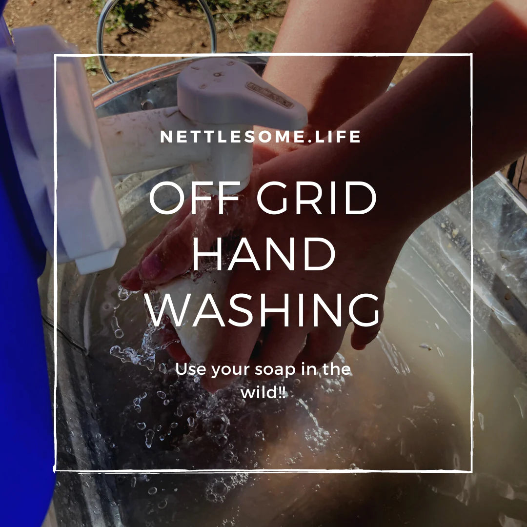 Did you know you can take your Nettlesome soap camping?