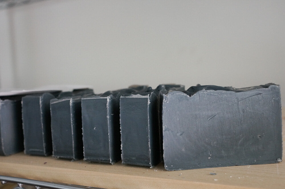 "The Char-mer" Charcoal, Tea Tree & Lavender  Handcrafted Soap