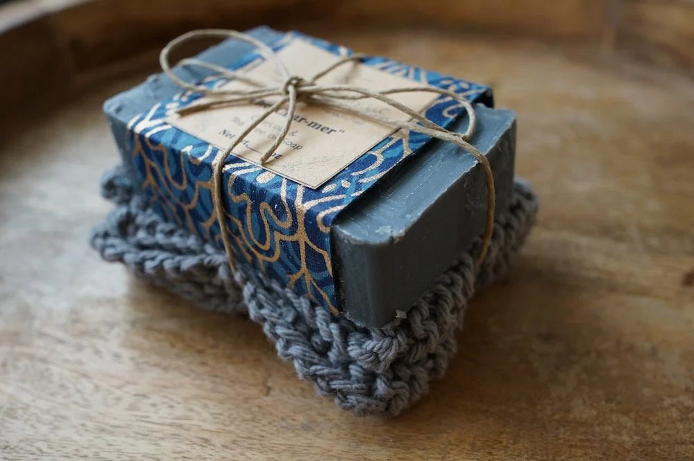 Handcrafted Soap & Wash Cloth Bundle