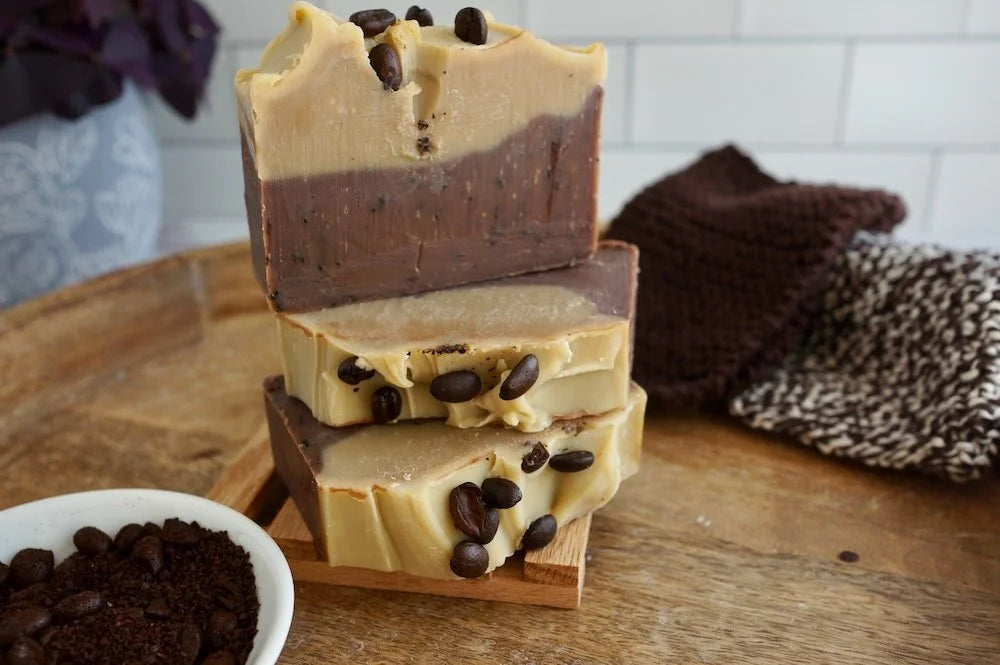 "Mocha Soap-a" Coffee Scrub Handcrafted Soap