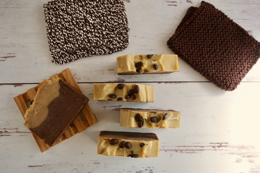 "Mocha Soap-a" Coffee Scrub Handcrafted Soap