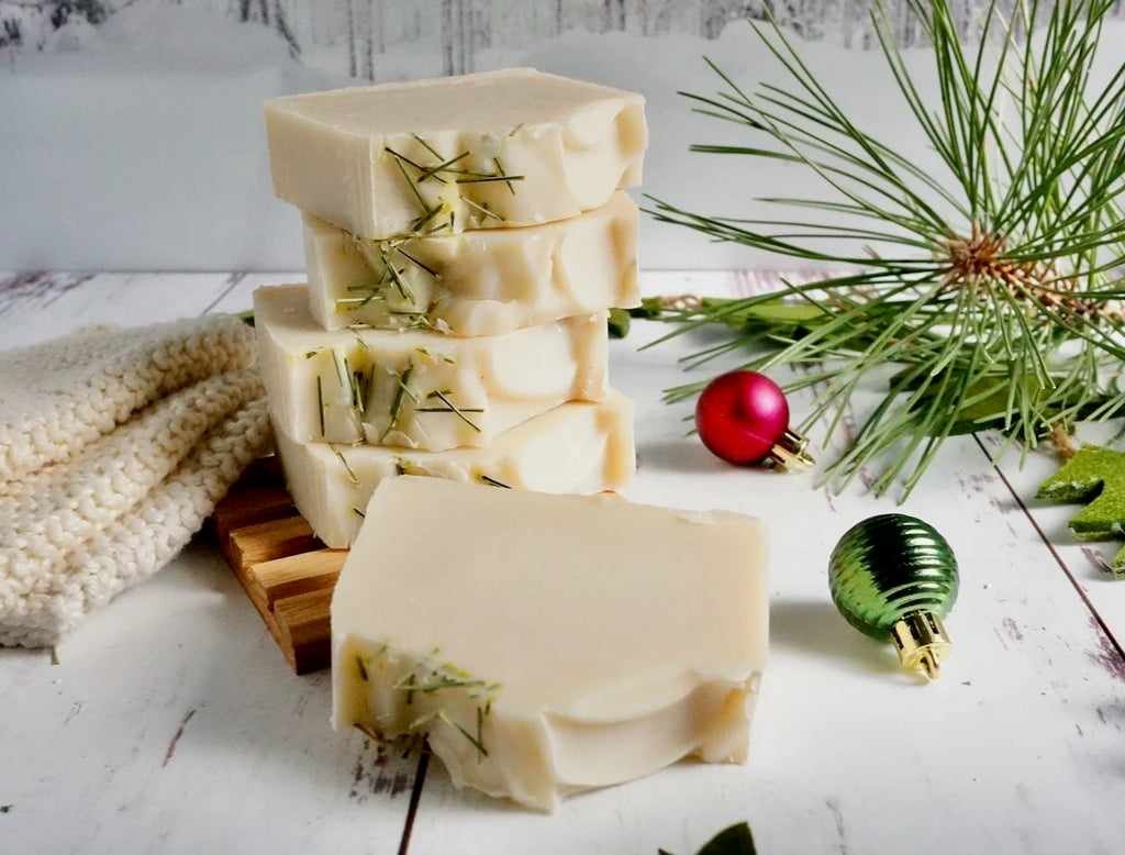 "Wintery Walk" Fir Needle Artisan Soap