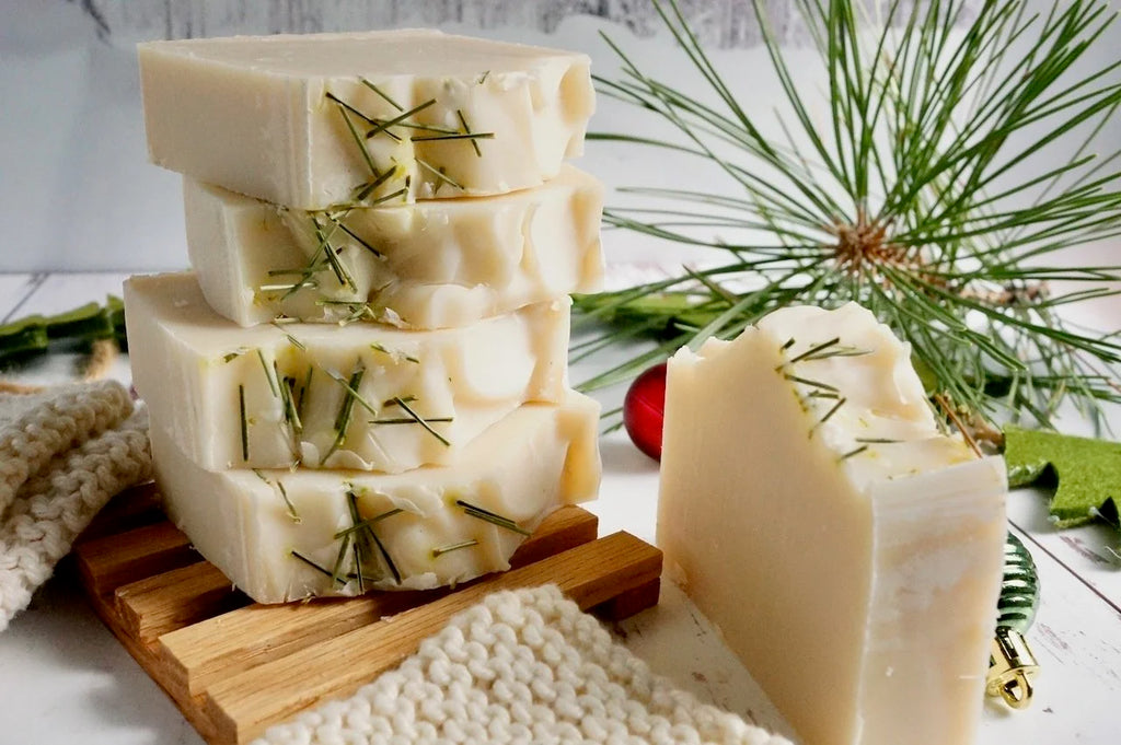"Wintery Walk" Fir Needle Artisan Soap