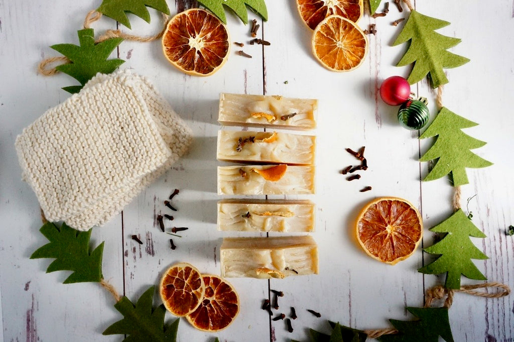 "Yule Spice" Sweet Orange & Clove Handmade Soap