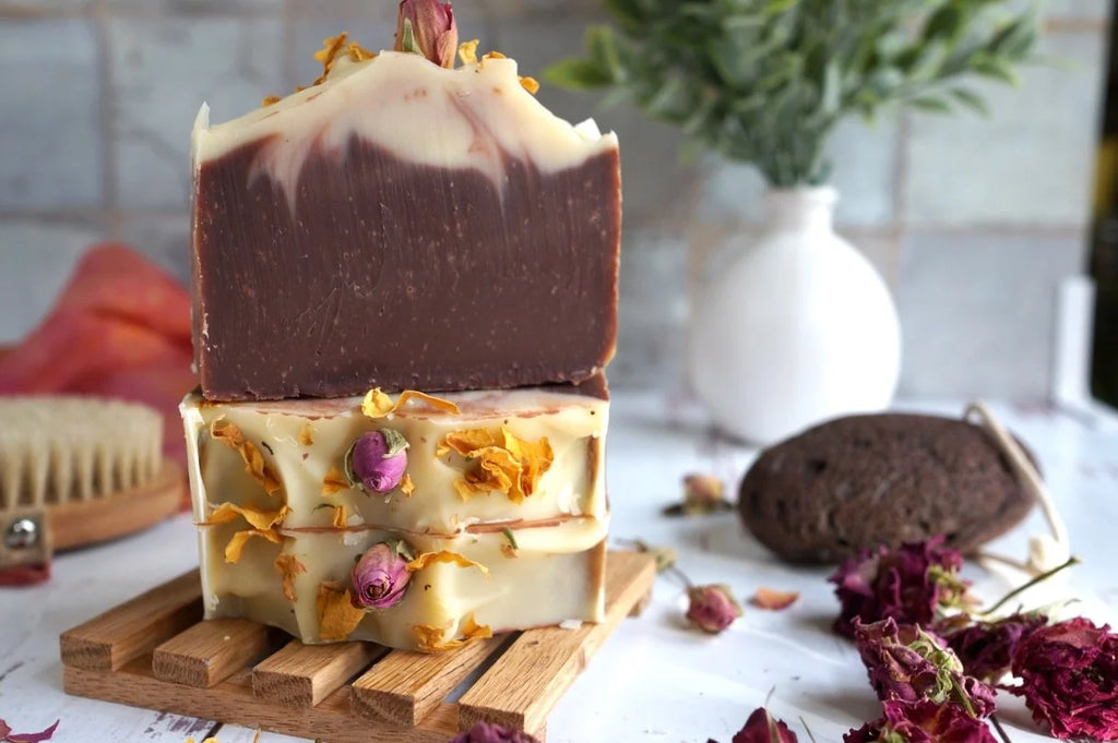 "Rose & Chocolate" Handcrafted Soap