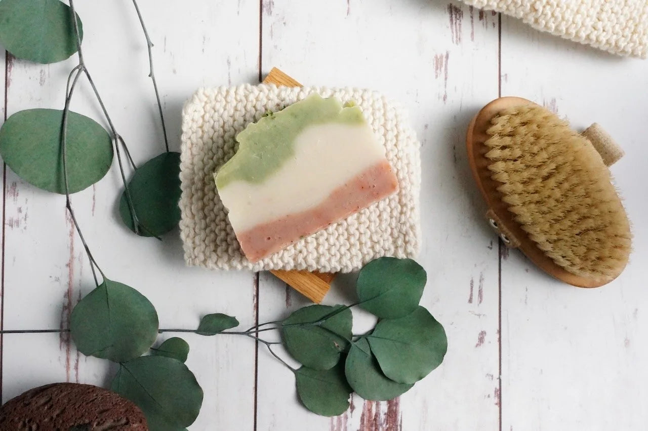 "Breathe Easy" Eucalyptus & Lavender Handcrafted Soap