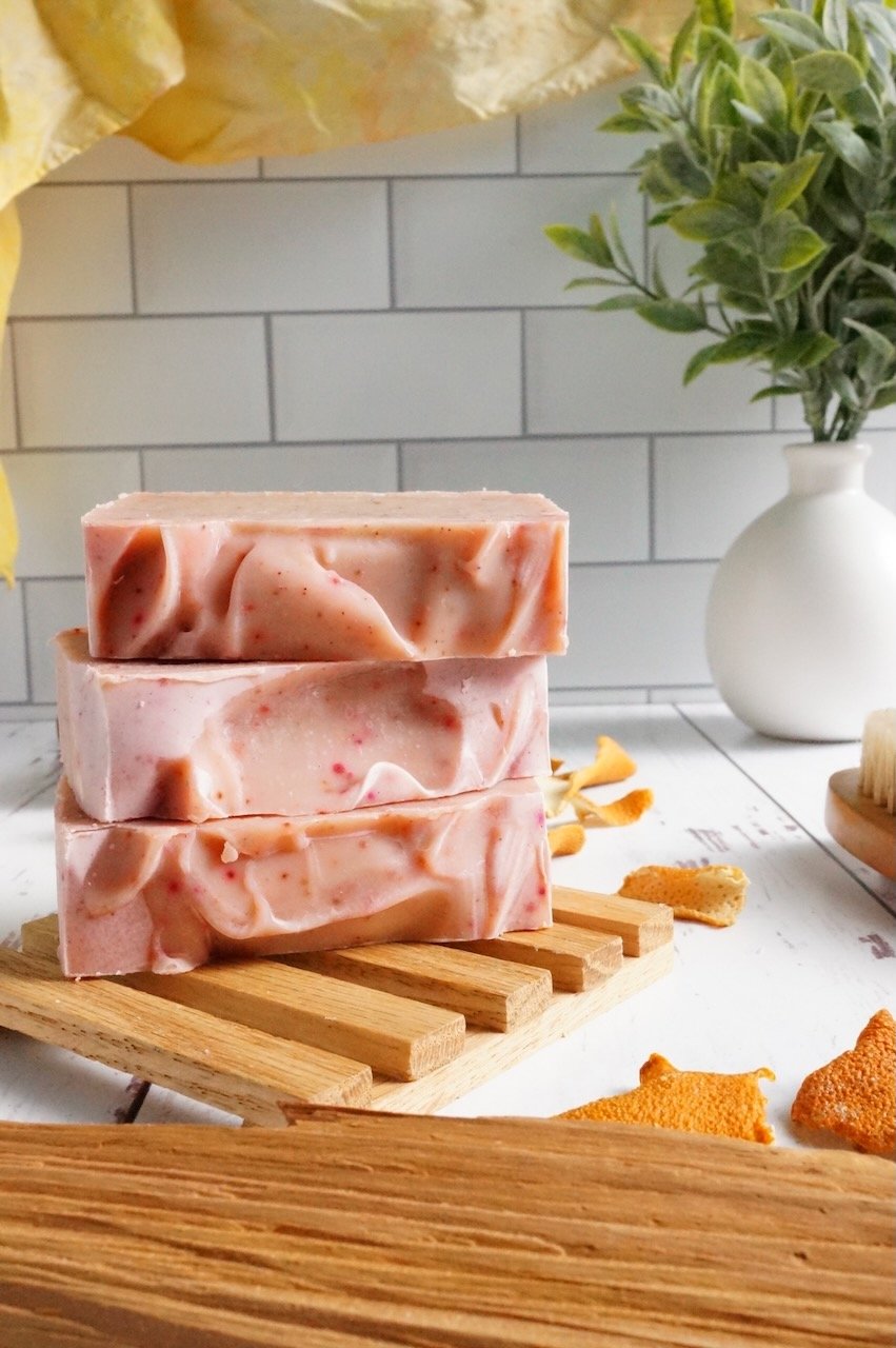 "A Fresh Start" Grapefruit & Cedarwood Handcrafted Soap