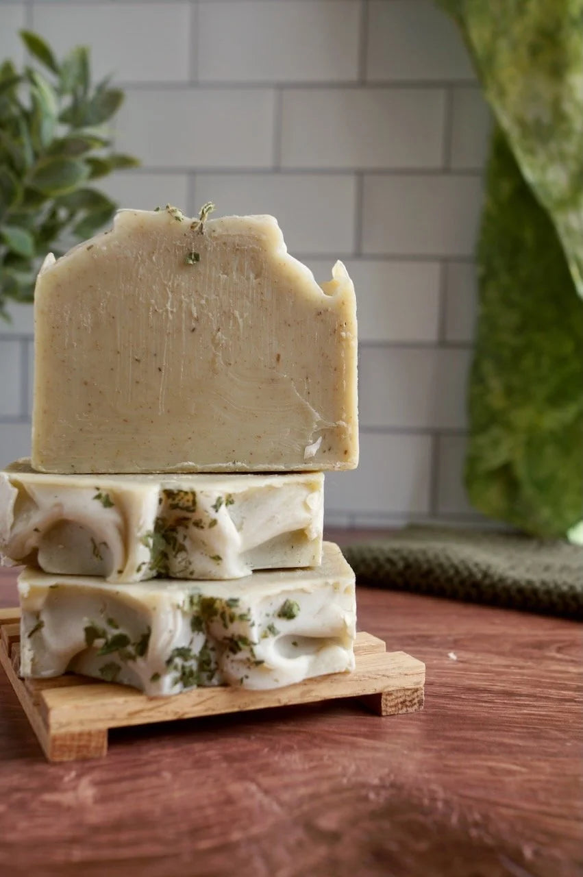 "The Nettlesome" Sweet Basil & Patchouli Handcrafted Soap