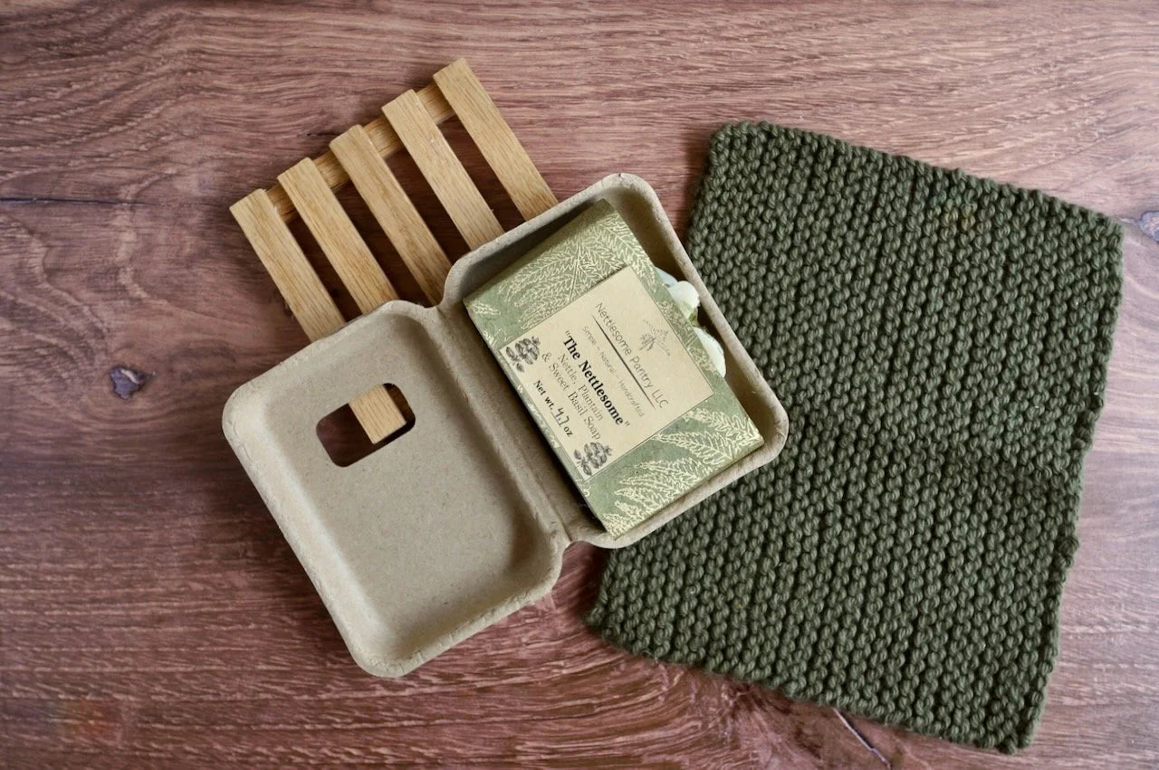 "The Nettlesome" Sweet Basil & Patchouli Handcrafted Soap