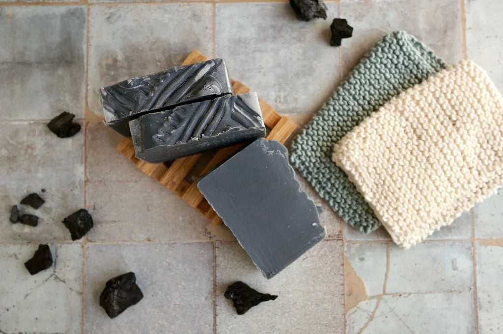 "The Char-mer" Charcoal, Tea Tree & Lavender  Handcrafted Soap