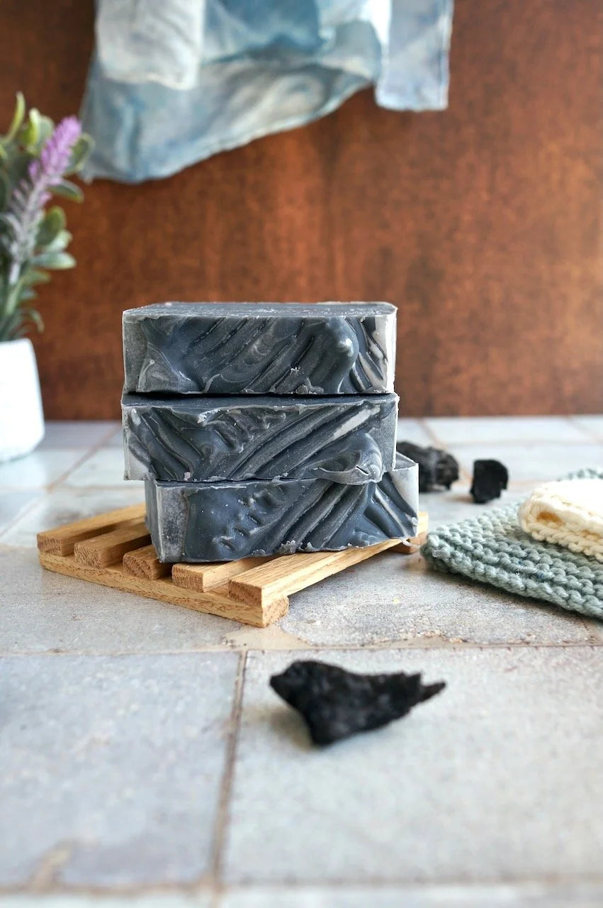 "The Char-mer" Charcoal, Tea Tree & Lavender  Handcrafted Soap
