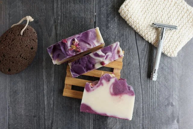 "Rose Geranium" Geranium & Wild Rose Artisan Soap