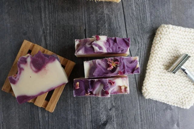 "Rose Geranium" Geranium & Wild Rose Artisan Soap