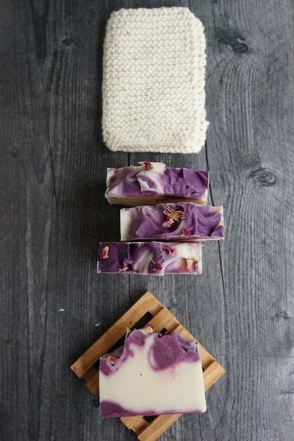 "Rose Geranium" Geranium & Wild Rose Artisan Soap