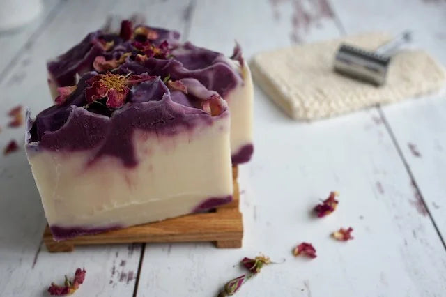 "Rose Geranium" Geranium & Wild Rose Artisan Soap