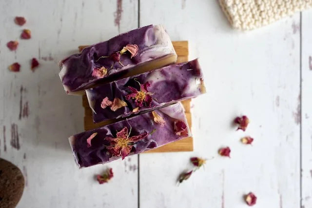 "Rose Geranium" Geranium & Wild Rose Artisan Soap