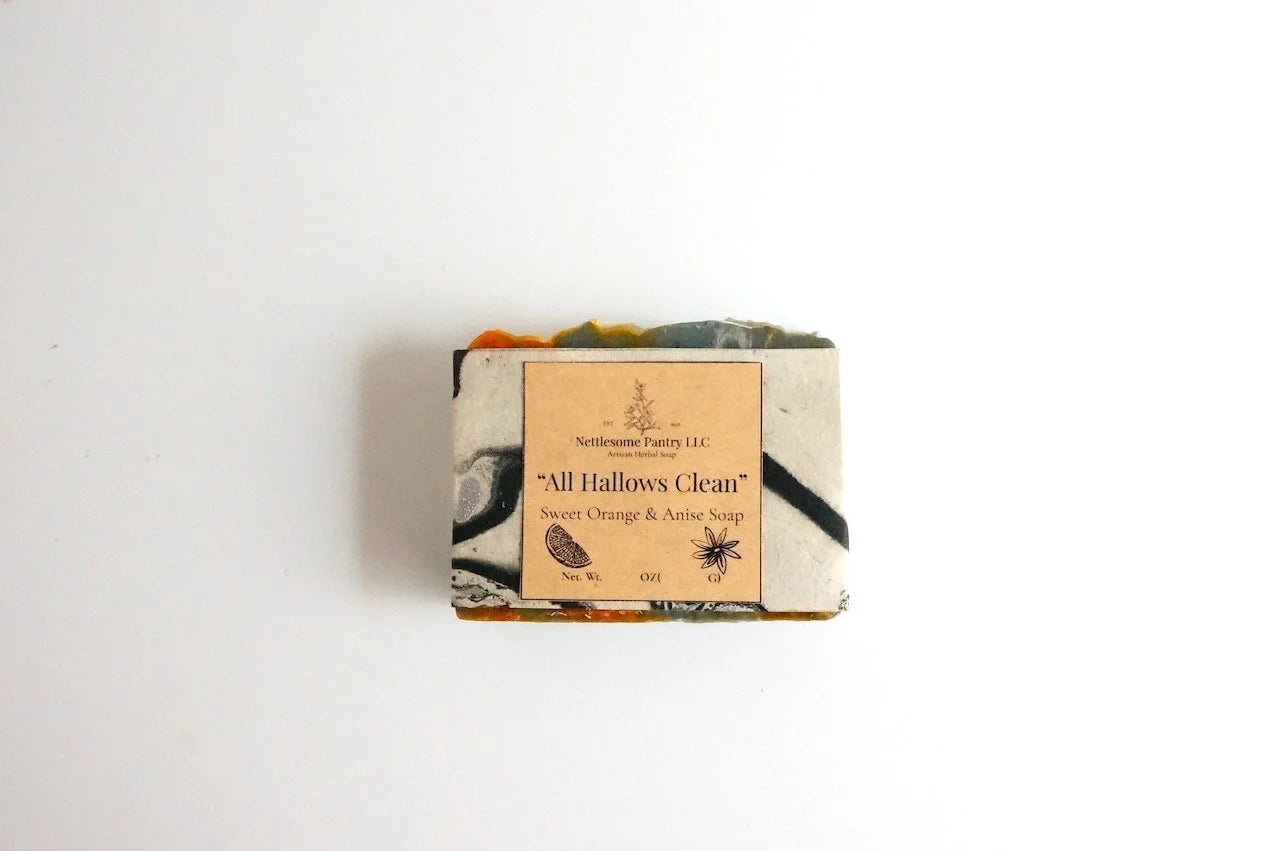 "All Hallows Clean" Sweet Orange & Anise Soap
