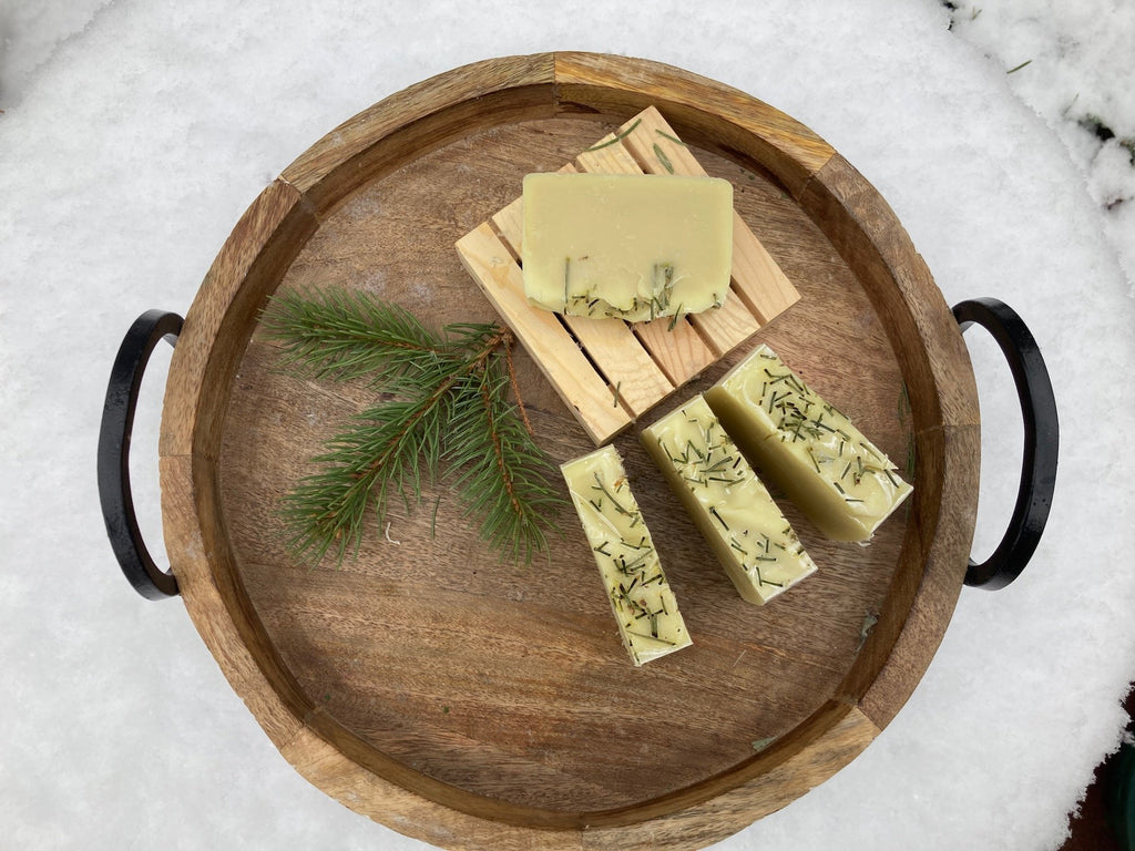 "Wintery Walk" Fir Needle Artisan Soap