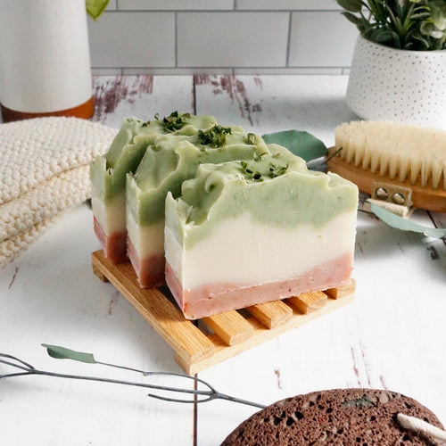 "Breathe Easy" Eucalyptus & Lavender Handcrafted Soap
