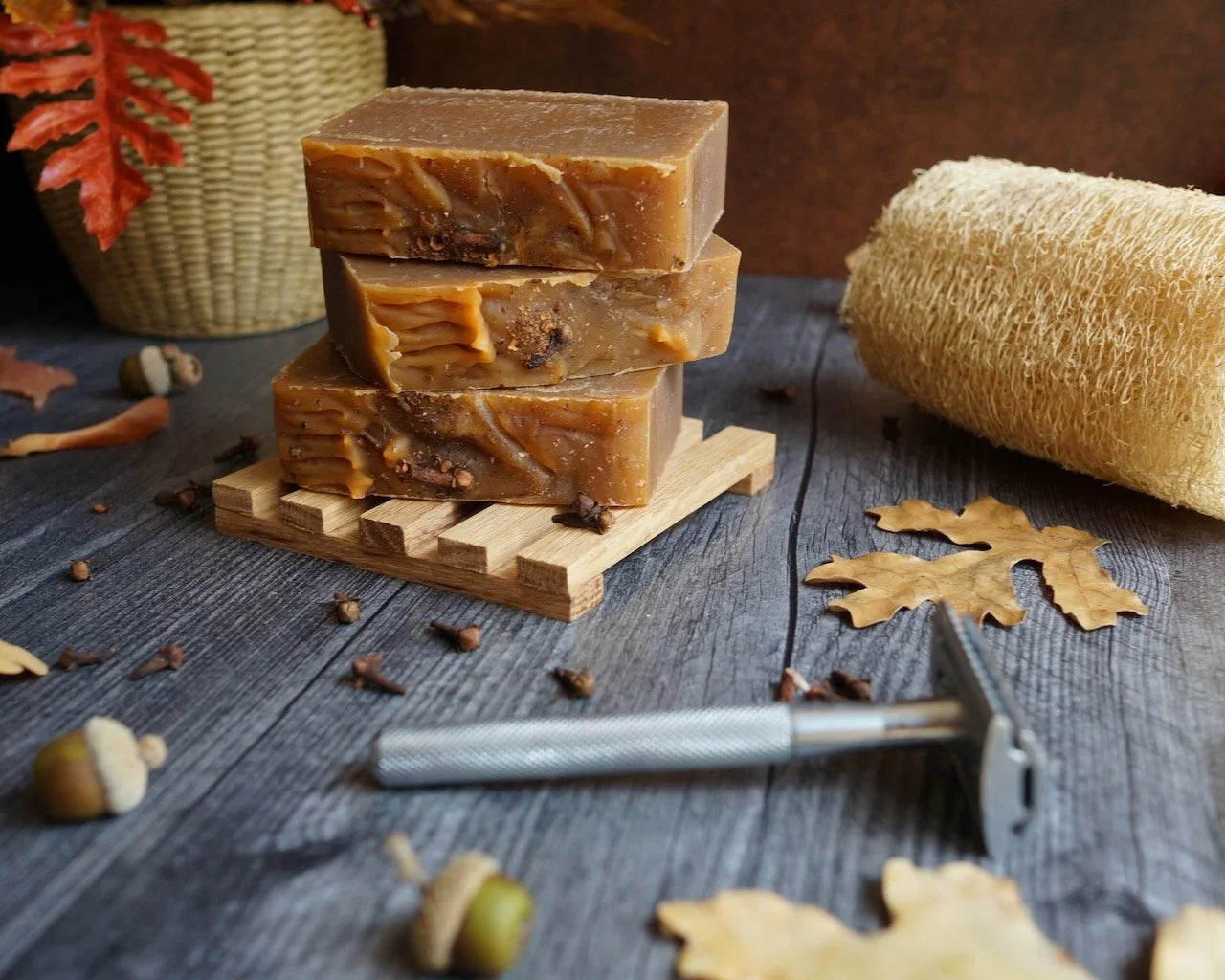 "Autumn Afternoon" Clove & Nutmeg Artisan Soap