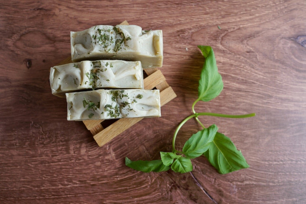 "The Nettlesome" Sweet Basil & Patchouli Handcrafted Soap