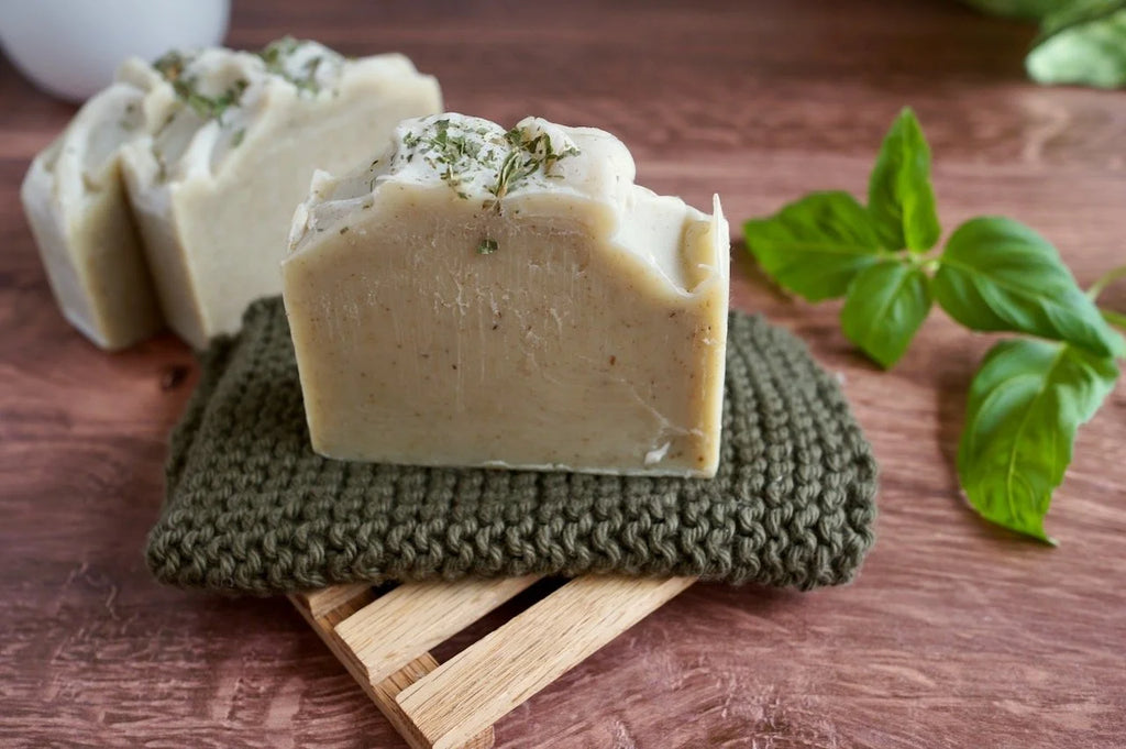 "The Nettlesome" Sweet Basil & Patchouli Handcrafted Soap