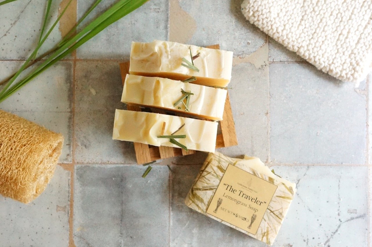 "The Traveler" Lemongrass Artisan Soap
